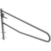 Swiveling gates | for casting in concrete, hot-dip galvanized | total width: 2500 mm | with triangular lock